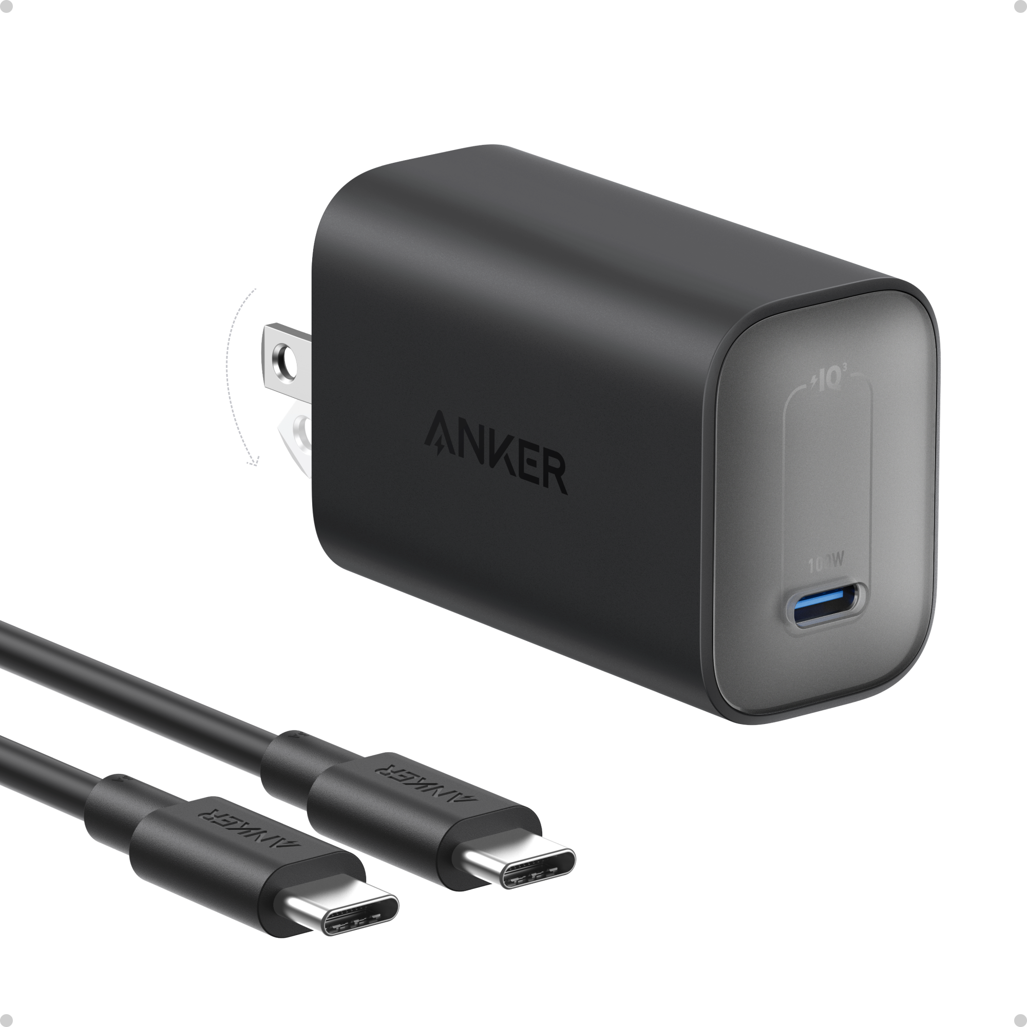 Anker Nano Charger (100W) with USB-C Cable
