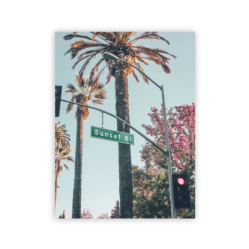 Beverly Hills Hotel Modern Photography Posters Canvas Painting Gallery Wall Art Pictures Home Room Decoration Rodeo Drive Prints