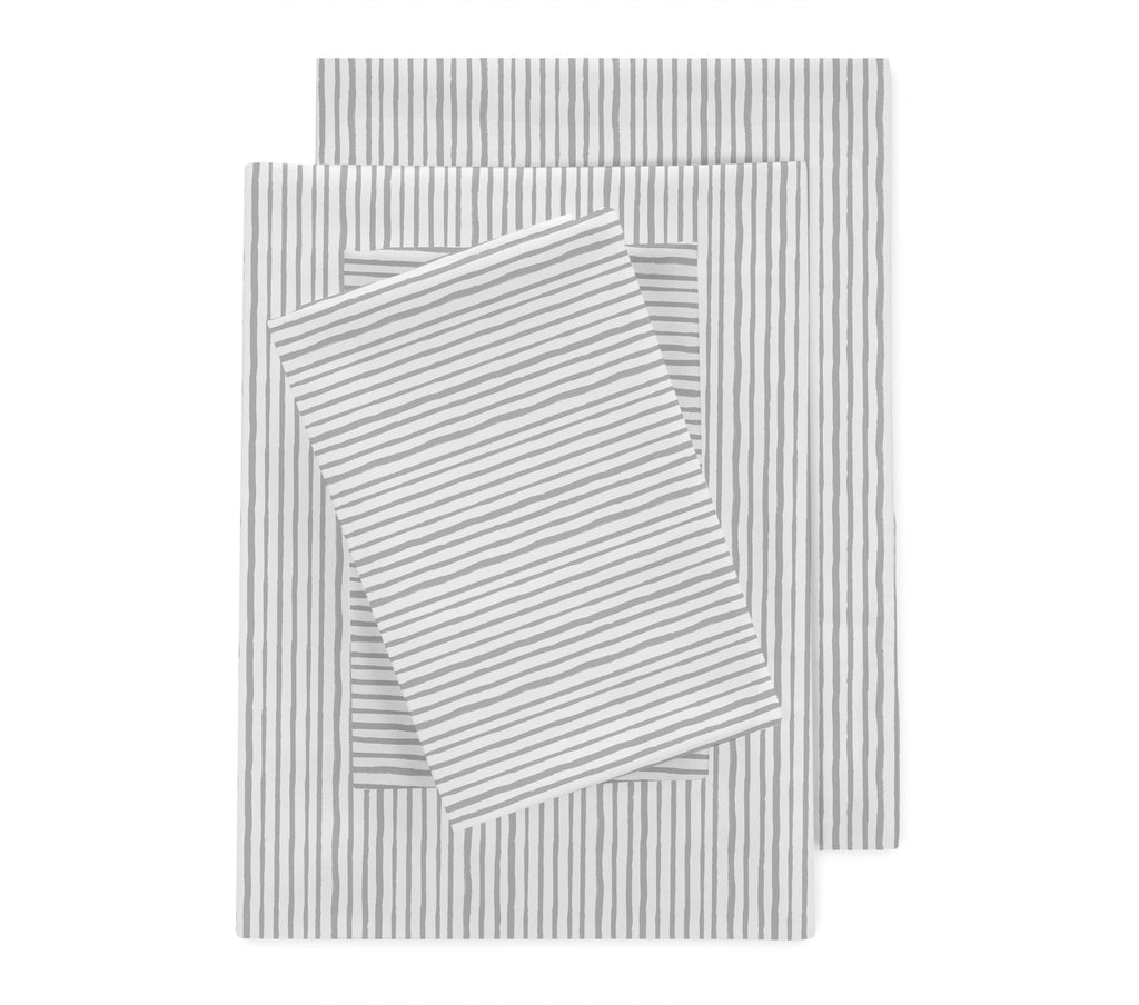 Clean Design Home® Supima Cotton Percale Sheet Set-Birch Linen