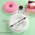 3D Big Donut Silicone Candle Mould DIY Chocolate Chip Cookie Baking Mould Plaster Epoxy Mould Home Decor Craft Baking Mould Tool