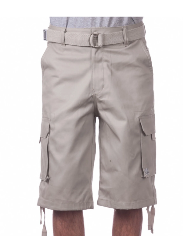 Pro Club Men's Cotton Twill Cargo Shorts