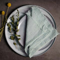 10pcs Large Napkins 41x41cm Rustic Cotton Gauze  Napkin Muslin Tea Towel Dinner Retro Cheesecloth Wedding Party Linen Decor