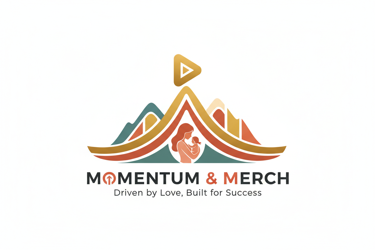 Single Mom Dropship Business Logo